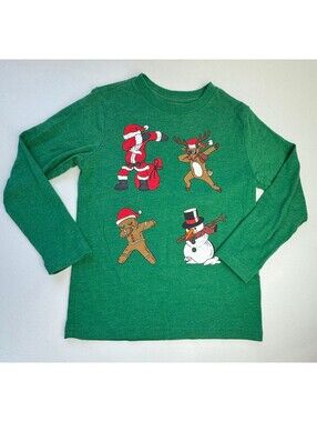 Holiday Time Graphic Long Sleeve Size 4/5
